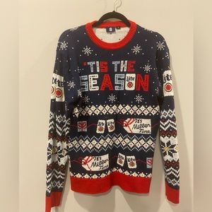 Miller Lite Ugly Christmas Sweater